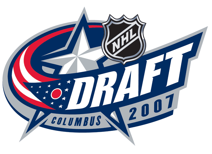 NHL Draft 2007 Primary Logo iron on transfers for clothing